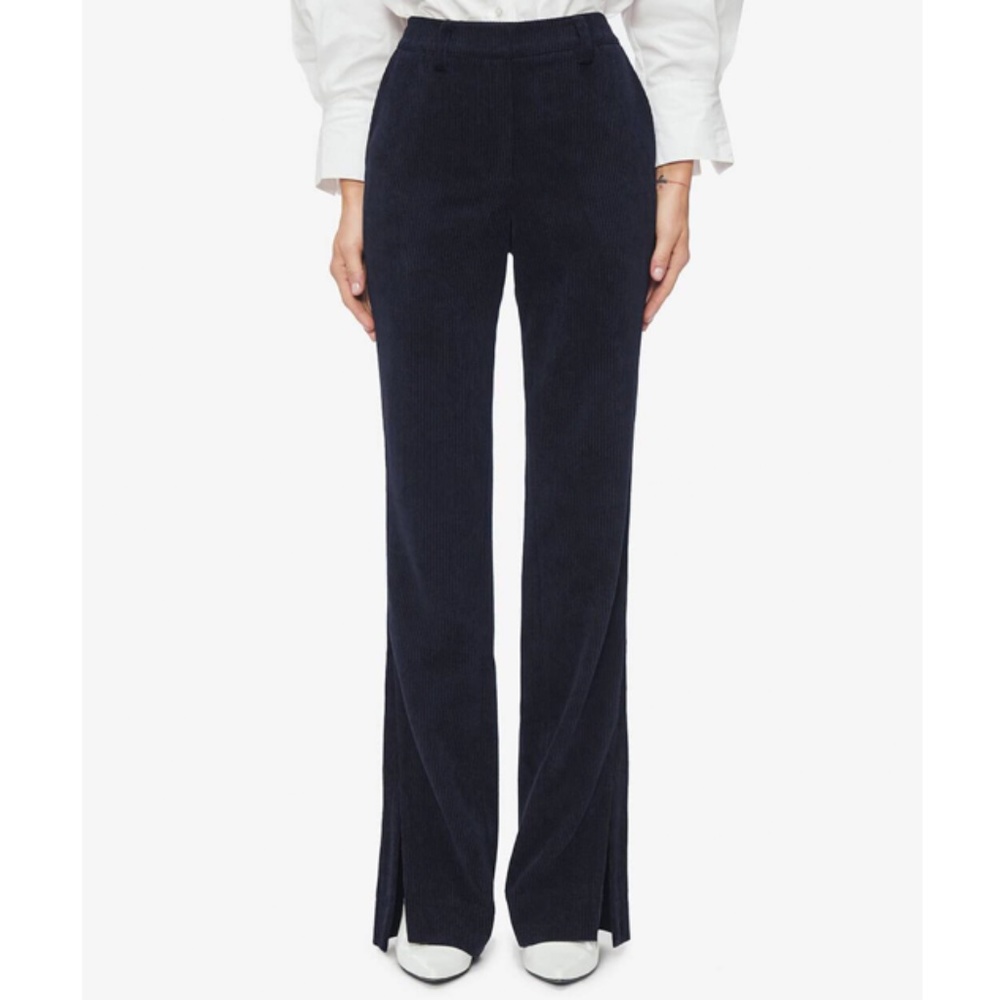 Anine Bing Jocelyn Corduroy Navy Trousers - S